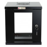  Armadio Rack 10'' a muro 6 unit&agrave; Nero