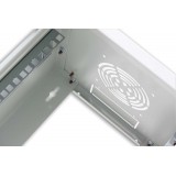  Armadio Rack 10'' a muro 9 unit&agrave; Grigio