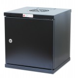 Armadio Rack 10'' a muro 6 unità Porta Cieca Nero