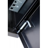  Armadio Rack 10'' a muro 6 unit&agrave; Porta Cieca Nero