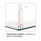 Ripiano universale da scrivania per monitor 