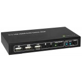 KVM switch 2x1 con USB e HDMI