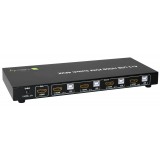 KVM switch 4x1 con USB e HDMI