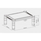 Stand da scrivania regolabile 