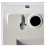 Multipresa da Tavolo 4 prese Italiane Bipasso 2 Schuko e 2 USB Bianca