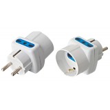 Adattatore Triplo Spina Schuko a Prese Bipasso con Schuko