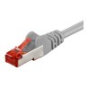 Cavo di rete Patch in rame Cat. 6 Grigio SFTP LSZH 2m
