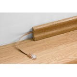 Cavo di Rete Patch Flat in Rame Cat.6A UTP 5m Nero