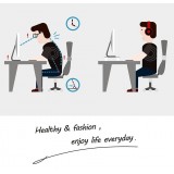 Stand da Scrivania in Metallo per Monitor/Laptop Nero