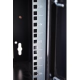 Armadio Rack 19'' a Muro 9U prof. 600 Grigio Assemblato