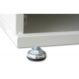 Armadio Rack 19'' a Muro 9U prof. 600 Grigio Assemblato