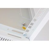 Armadio Rack 19'' a Muro 9U prof. 600 Nero Assemblato