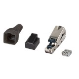 Plug Modulare RJ45 Cat.6A Schermato Toolless