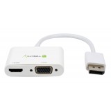 Adattatore DisplayPort ad HDMI/VGA 4K