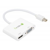 Adattatore Mini DisplayPort ad HDMI/VGA