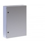 Armadio Rack 19'' a muro 13U grigio IP65 porta cieca prof. 200mm