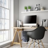 Supporto per PC da muro o parete scrivania o sotto scrivania 