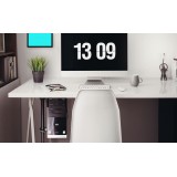 Supporto per PC da muro o parete scrivania o sotto scrivania 