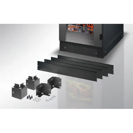 Zoccolo 800 x 1000 mm per Armadi Rack Nero