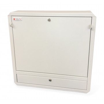 Box di Sicurezza per Notebook e Accessori per LIM con predisposizione per lucchetto Grigio