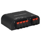 Commutatore audio per casse acustiche 2 vie con Terminali a pressione 