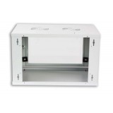  Armadio Rack 19'' a muro 6 unit&agrave; prof. 320 Grigio Assemblato