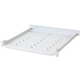 Mensola per Rack 19'' 470 mm 1U Grigia 4 punti