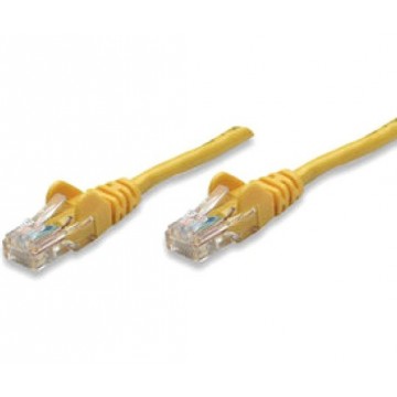 Cavo di rete Patch in Rame Cat. 5e Giallo UTP 30 mt