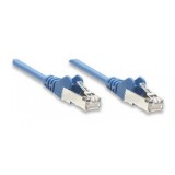 Cavo di rete Patch in Rame Schermato Cat. 5e Blu FTP 30 mt