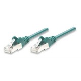 Cavo di rete Patch in Rame Schermato Cat. 5e Verde FTP 7,5 mt