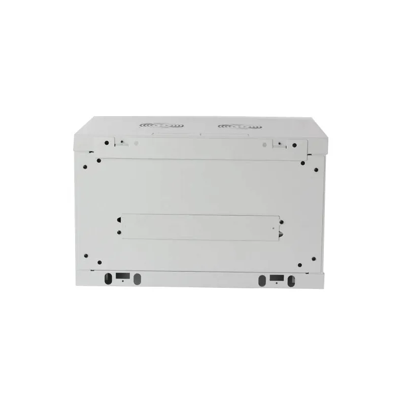 Armadio Rack 19'' a muro 9 unit&agrave; sezione unica prof. 600mm Grigio