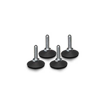 Kit 4 Piedi di Livellamento per Armadi Rack