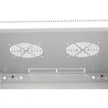 Armadio Rack 19'' a muro 9 unit&agrave; sezione unica prof. 600mm Grigio