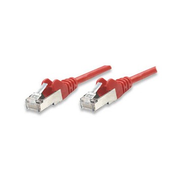 Cavo di rete Patch in Rame Cat. 6 Rosso UTP 0,5 mt