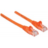 Cavo di rete Patch in Rame Cat. 6 Arancio UTP 1 mt