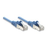 Cavo di rete Patch in Rame Cat. 6 Blu UTP 1 mt