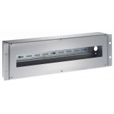 Contenitore Guida DIN 3U per Armadi 19'' Grigio