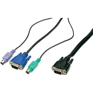 Cavo KVM switch HDB15/PS2 Mt. 3,0