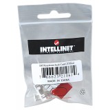 Frutto Keystone RJ45 Cat.6 UTP non schermato Rosso