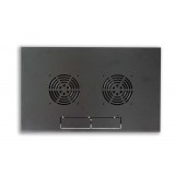 Armadio Rack 19'' a muro 10 unit&agrave; prof. 400 Nero Assemblato