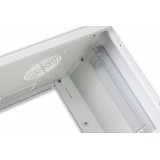 Armadio Rack 19'' a muro 10 unit&agrave; prof. 400 Grigio Assemblato