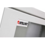Armadio Rack 19'' a muro 10 unit&agrave; prof. 400 Grigio Assemblato