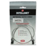 Cavo di rete Patch in Rame Cat. 6 Grigio UTP 0,3 mt