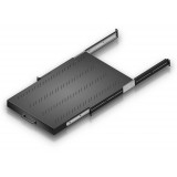 Mensola per Rack 19'' Estraibile 720 mm Nera