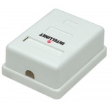 Presa a Muro con Frutto RJ45 Cat. 5E UTP Beige