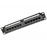 Pannello Patch per Rack 10'' 12 Porte UTP Cat.6 1HE