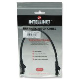 Cavo di rete Patch in Rame Cat. 6 Nero UTP 0,3 mt