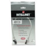 Cavo di rete Patch in Rame Cat. 6 Bianco UTP 0,3 mt