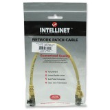 Cavo di rete Patch in Rame Cat. 6 Giallo UTP 0,3 mt