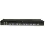 KVM Switch 8 porte combo USB + PS/2, OSD
